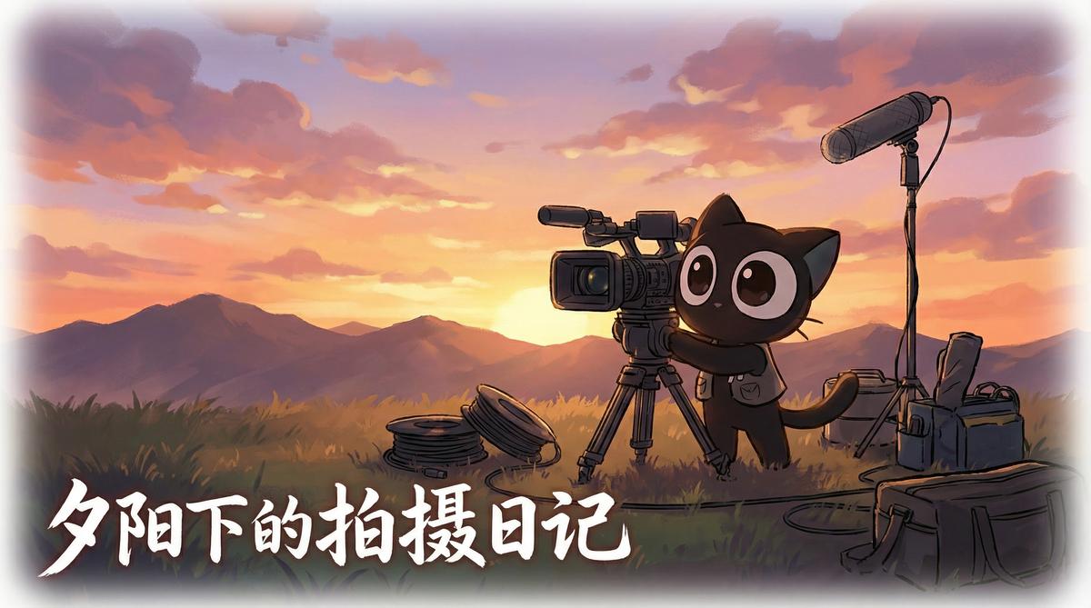 里番网原创视频 - 夕阳下的拍摄日记
